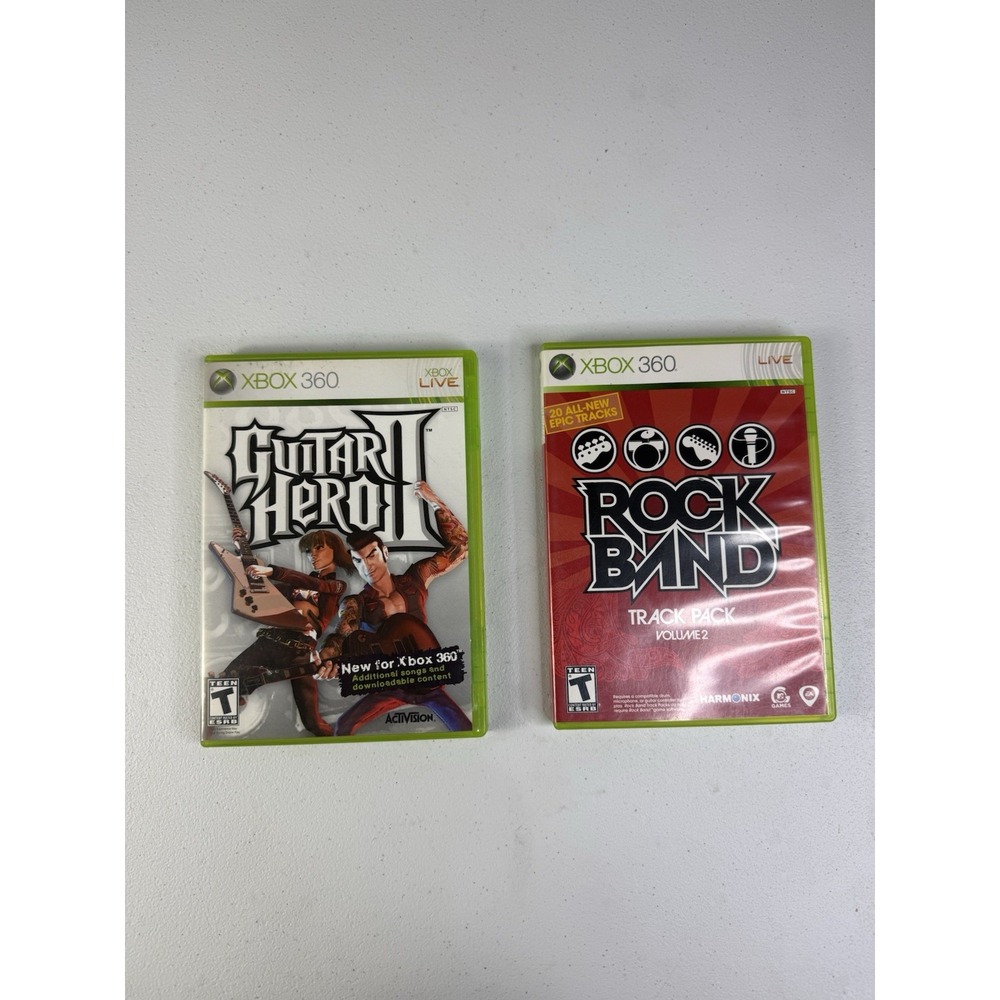 Guitar Hero 2 And Rock Band Track Pack Volume 2 Xbox 360